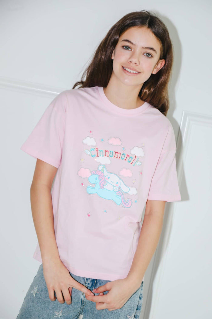 lola-hellokitty Tops XS Cinnamoroll™ Unicorn Tee – Teen/Women