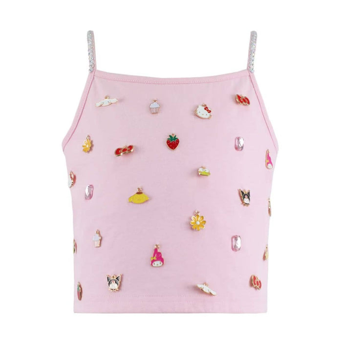 Lola + The Boys Tops Hello Kitty® and Friends Cute Charm Tank Top