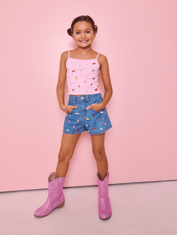 Lola + The Boys Tops Hello Kitty® and Friends Cutie Charm Tank Top