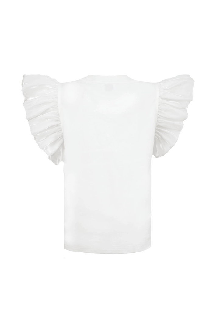 Lola + The Boys Tops Hello Kitty® Birthday Girl Ruffle T-shirt