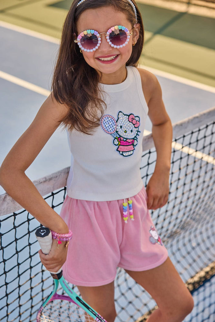 Lola + The Boys Tops Hello Kitty® Tennis Star Tank