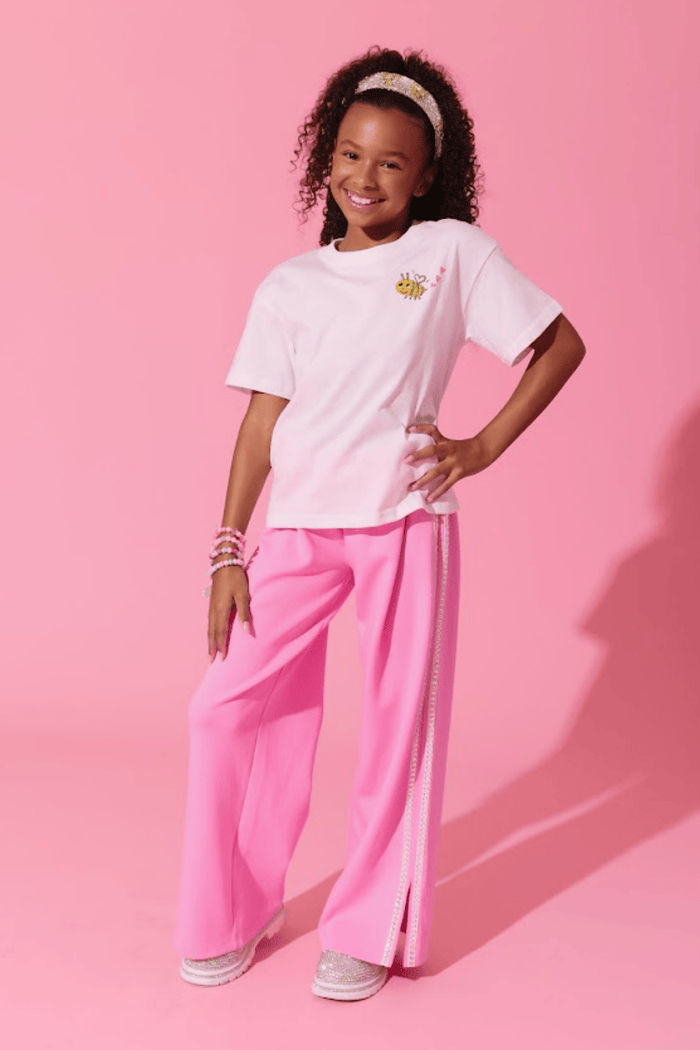 Lola and The Boys Tops Radiate Positivity T-shirt