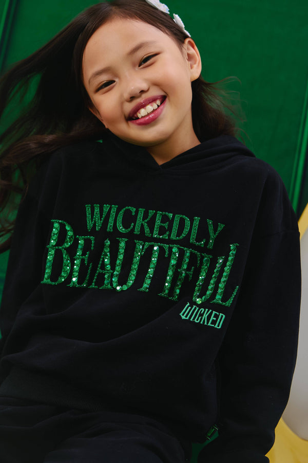 Wicked Sweatshirt Wicked Cute Halloween Kids Hoodie - Youth
