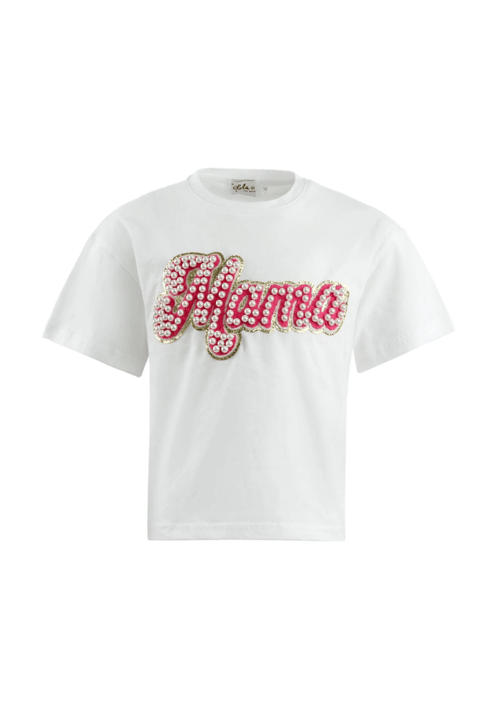 exclude-new-arriv Tops Women's Mama Pearl T-shirt