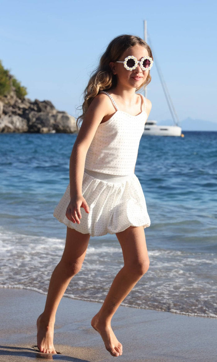 lola-new-arrival White Crystal Bubble Set