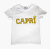Lola + The Boys Women's Crystal Capri T-shirt