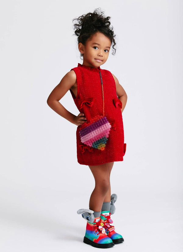 HUMAN MADE heart beaded bag 赤と青セット HUMAN MADE heart beaded bag 赤と青セット HUMAN MADE heart