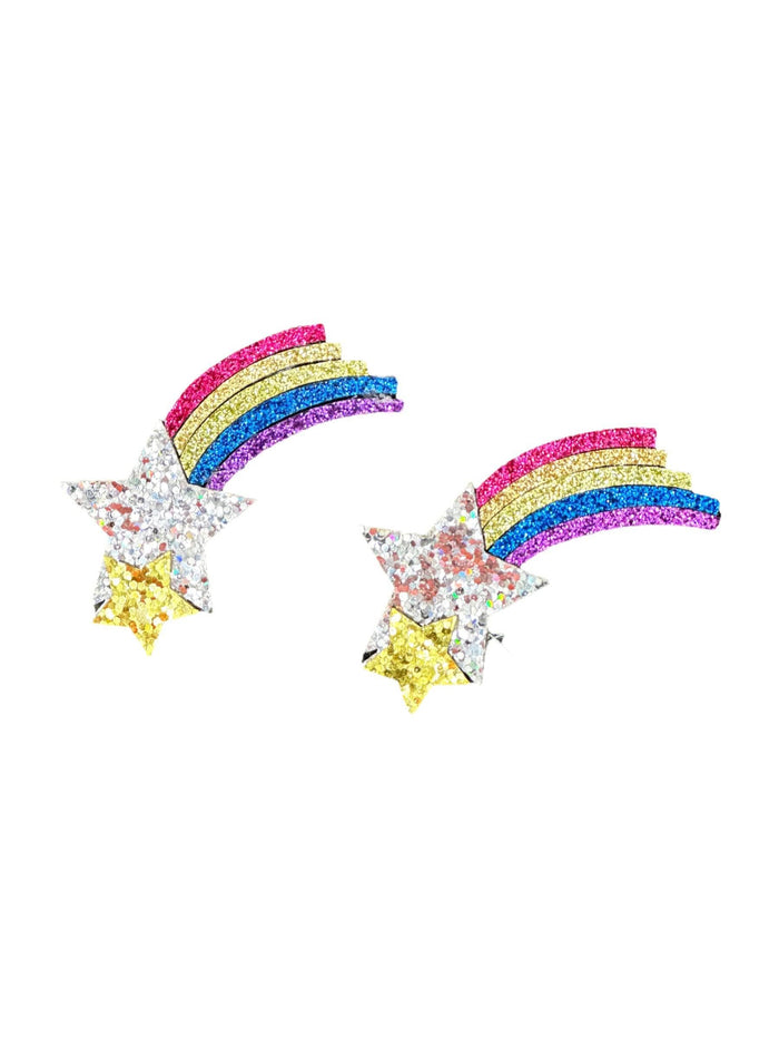 Lola & The Boys Accessories Rainbow Dreams Hair Clips (pack of 2)