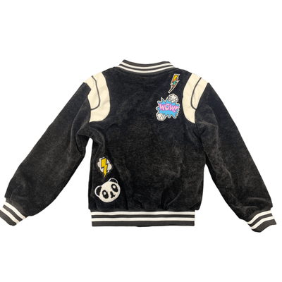 Lola + The Boys All about the Varsity Patch Bomber