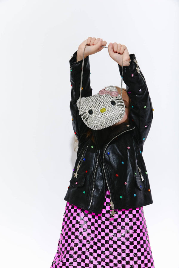 Crystal HK Kitty Bag – Bling'd Up