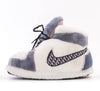 Lola + The Boys Footwear One size White and Grey Athletic Slippers