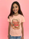 Lola + The Boys Forbidden Nutella T-Shirt Pink