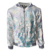 Lola + The Boys Jackets & Bombers Adult Small Women's Bright Star Sequin Bomber