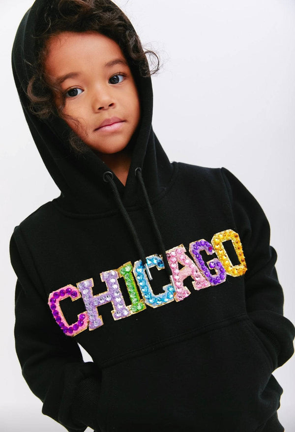 Rainbow Gem Chicago Hoodie