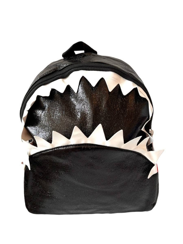 Shark Bite Mini Backpack, Navy