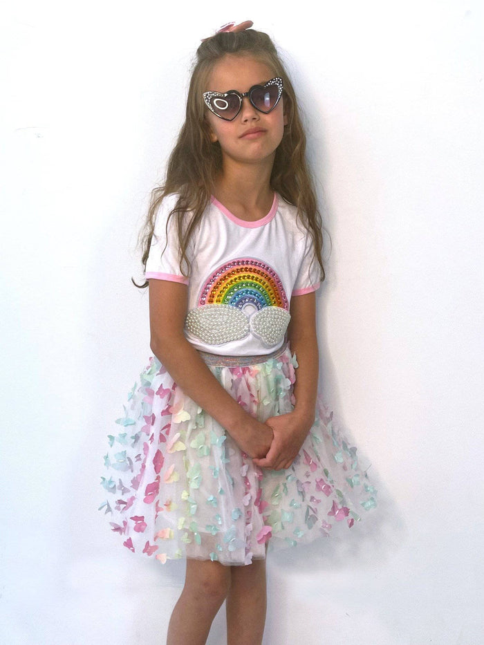 Lola + The Boys Skirts 3D Butterfly Tutu