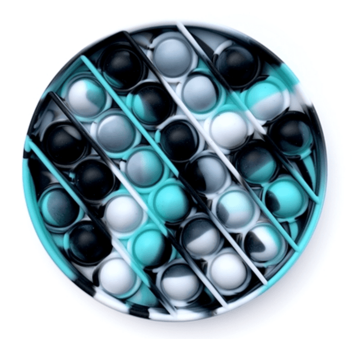 Lola + The Boys Black/Green/White Circle Small Fidget Toys
