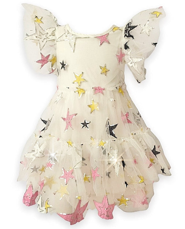 Super Star Party Dress, 2 / White Super Star Party Dress, 2 / White