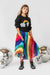 Smiley Sequin Cloud Rainbow Sweatshirt
