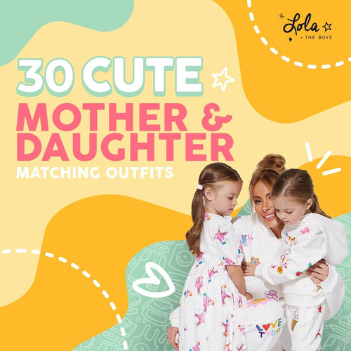 30 Cute Mother And Daughter Matching Outfits