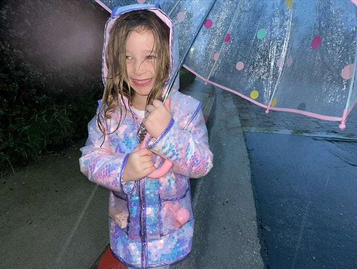 Lola + the Boys Rain Jacket, Hilary Duff's Daughter Approved