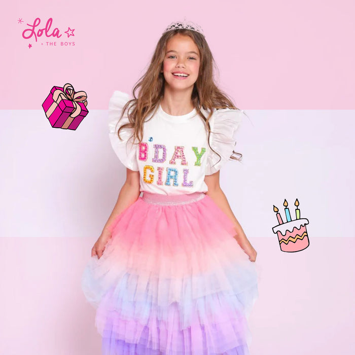 Fun Birthday Tee Shirts for Little Girls and How to Style Them