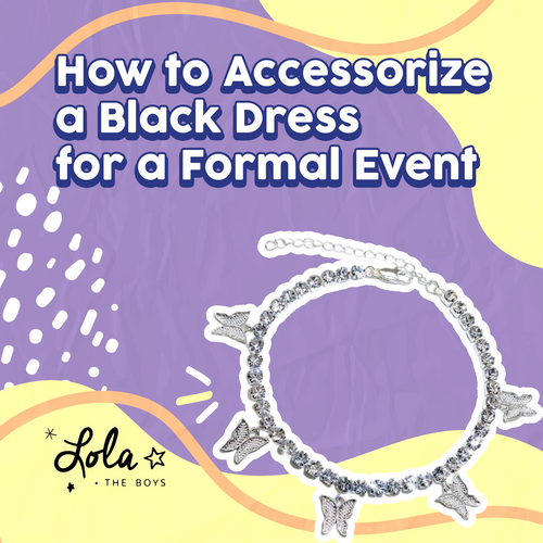 How to Accessorize a Black Dress for a Formal Event