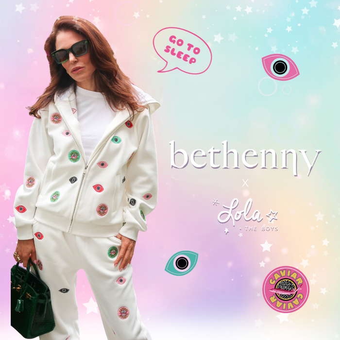 Bethenny x Lola and the Boys matching family outfits Christmas