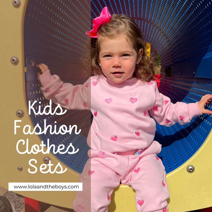 A New Trend is Taking Over: Kids Fashion Clothes Sets