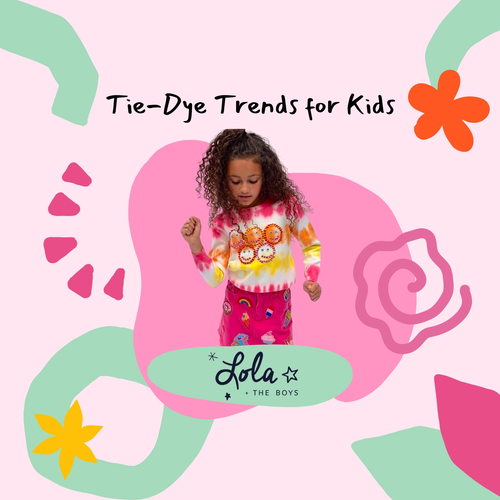 Popular Tie-Dye Trends for Kids This Winter