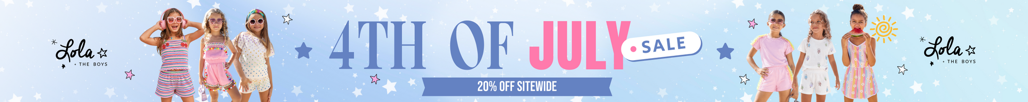 4th of July Sale