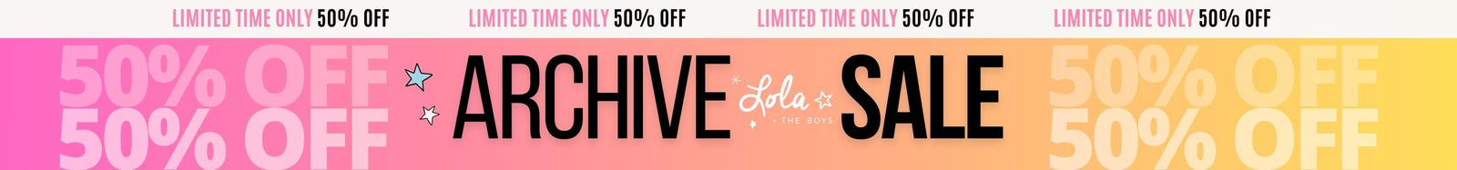 Archive Sale