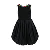 Black Gems Bubble Dress