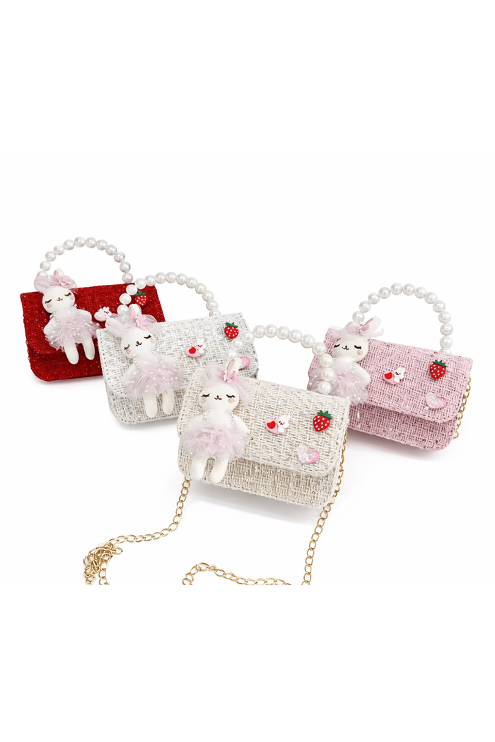 Bunny Love Tweed Purse