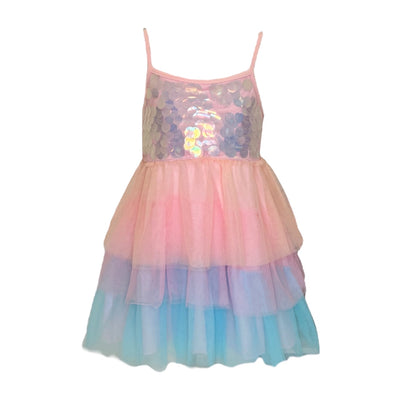 Paillette Ombre Tutu Dress