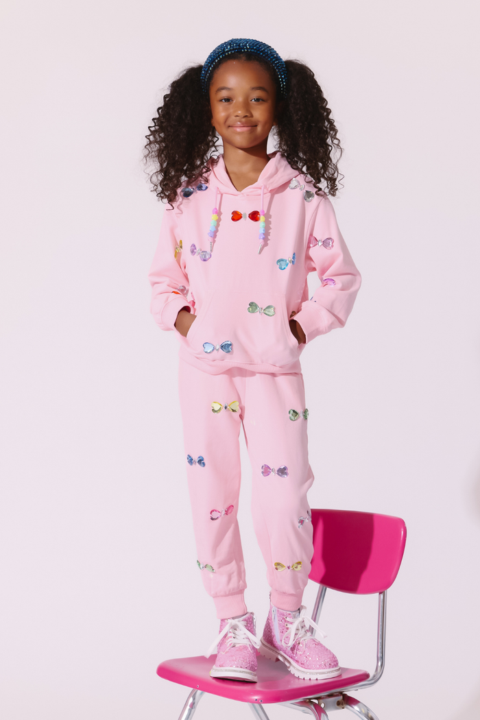 Gem Bows Jogger Set