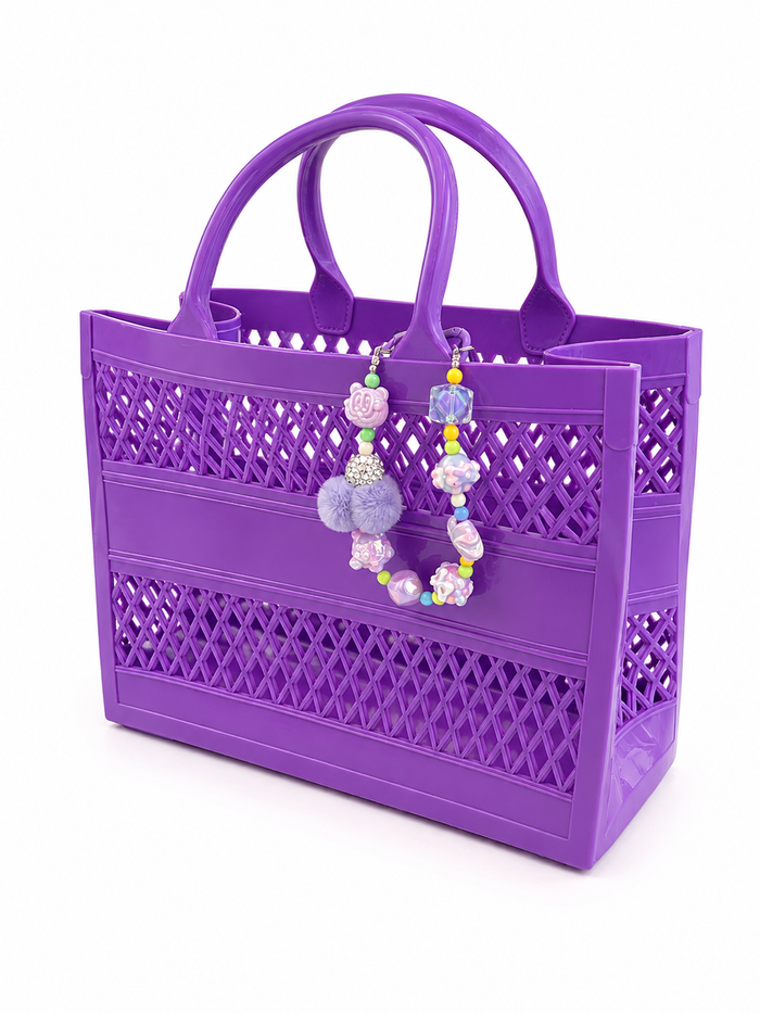 Charm Jelly Beach Bag