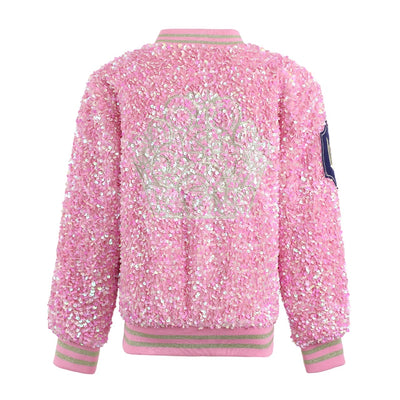 Glinda Sequin Ombre Bomber