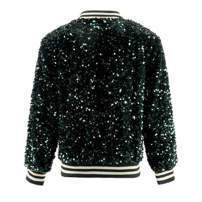 Elphaba Sequin Bomber