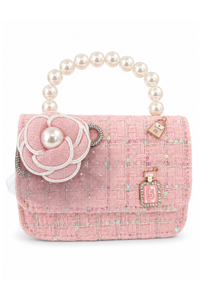 Coco Pearly Tweed Purse