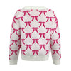 Pretty in Pink Bow Cardigan