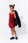 Paillette Ruby Party Dress