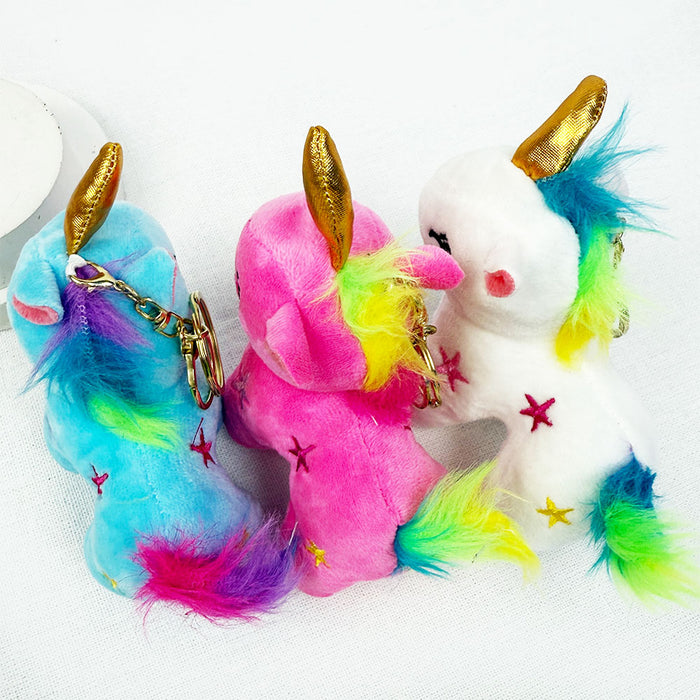 Cute Unicorn Plushie Key Chain