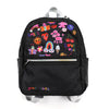 Black Doodle Art Mini Backpack