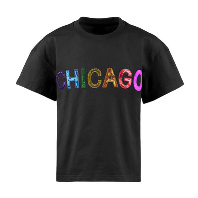 Women's Sequin Chicago T-shirt