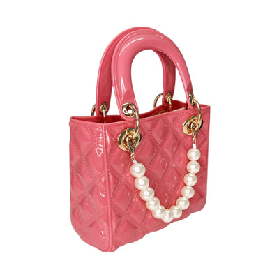 Pearl Quilted Jelly Purse