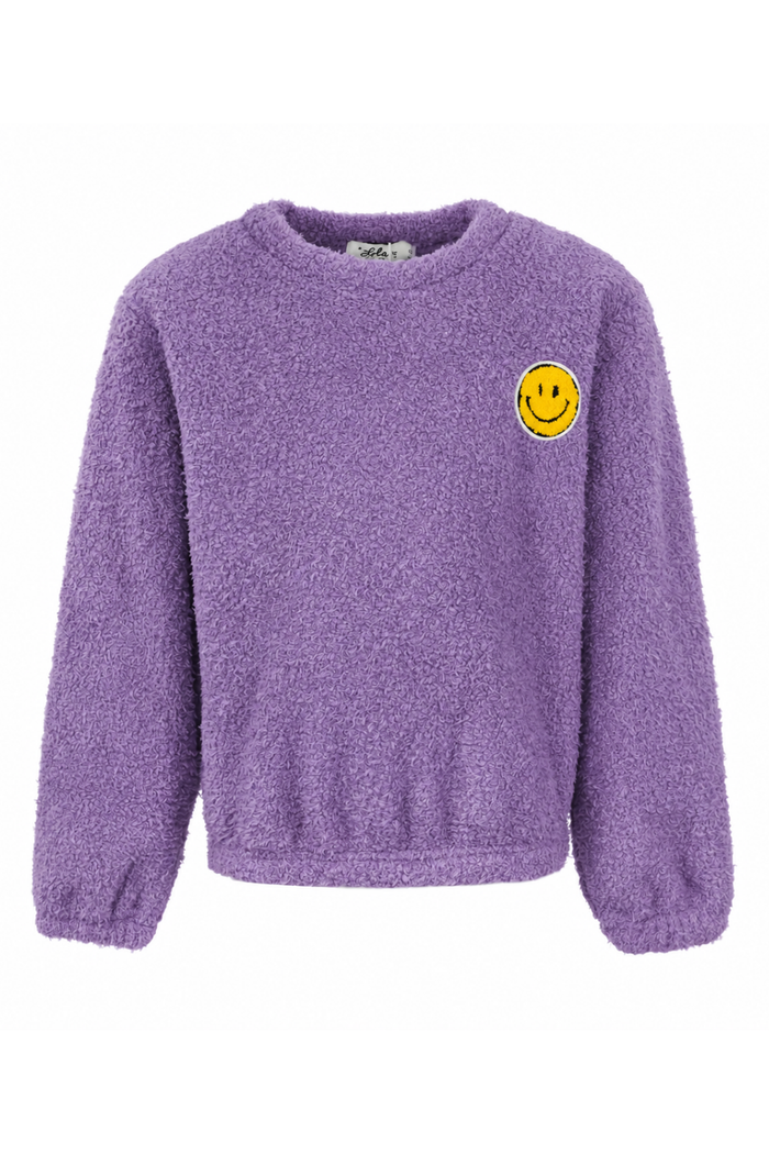 Bright Smiley Fuzzy Set Lavender