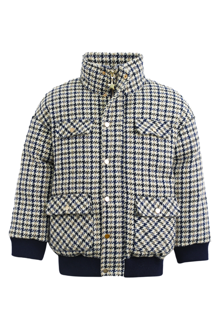 Houndstooth Tweed Jacket