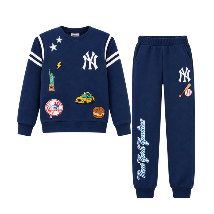 Yankees Patch Varsity Set