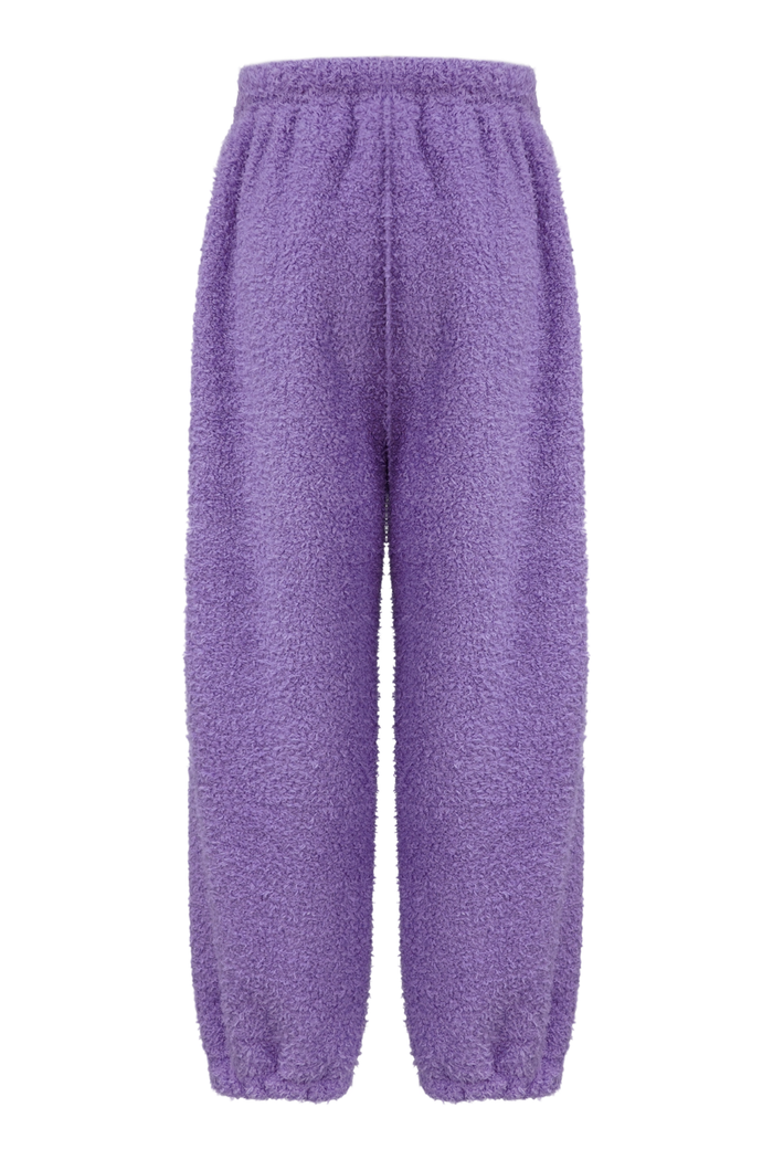 Bright Smiley Fuzzy Set Lavender
